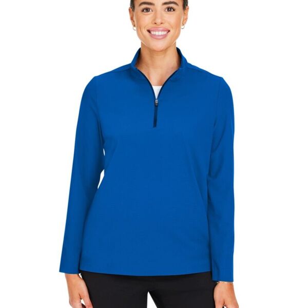 Women's CrownLux Performance® Windsor Welded Quarter-Zip Pullover Thumbnail