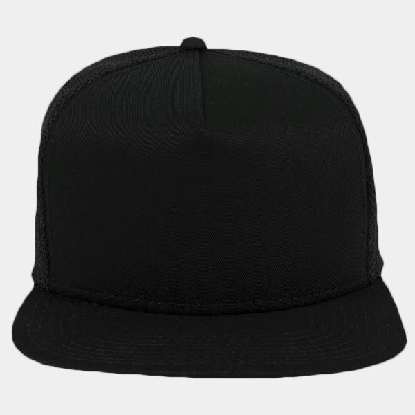 OTTO CAP "OTTO SNAP" 5 Panel Pro Style Mesh Back Trucker Snapback Hat Thumbnail